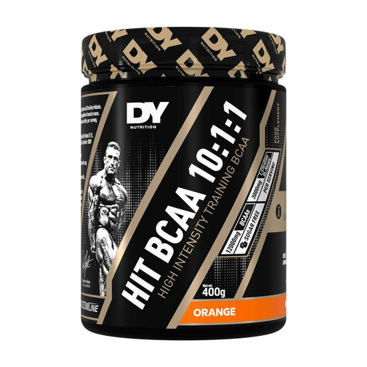 Dorian Yates Nutrition HIT BCAA 10:1:1 Size: 20 Svgs Flavour: Orange