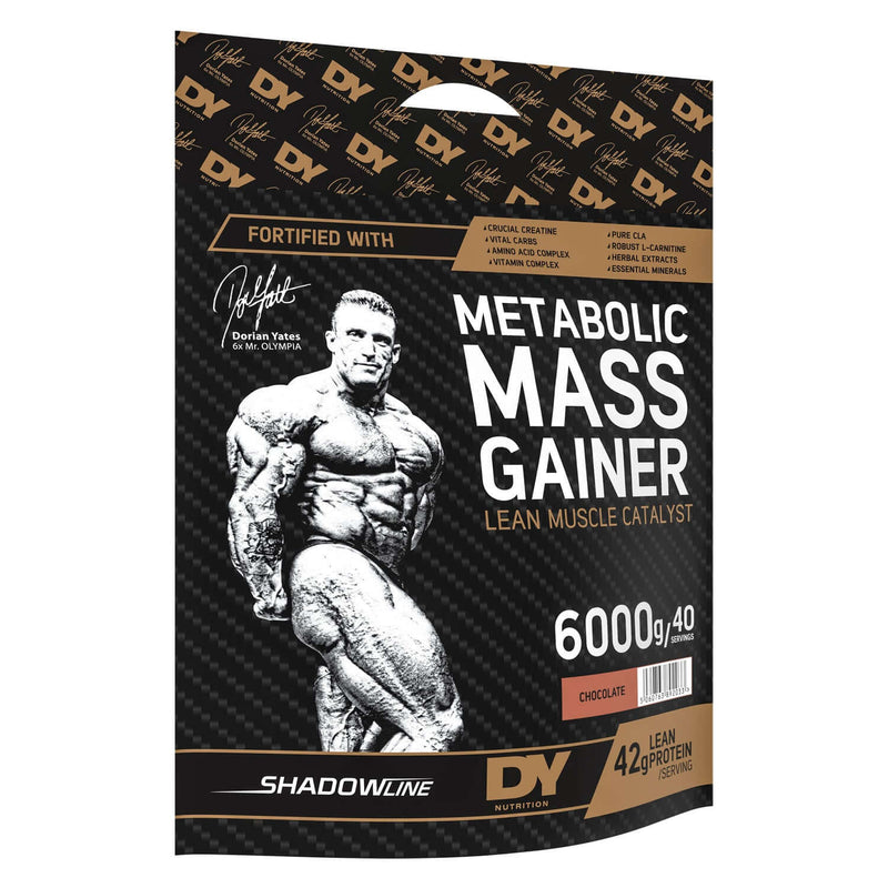 Dorian Yates Nutrition Metabolic Mass Gainer Size: 6kg Flavour: Chocolate