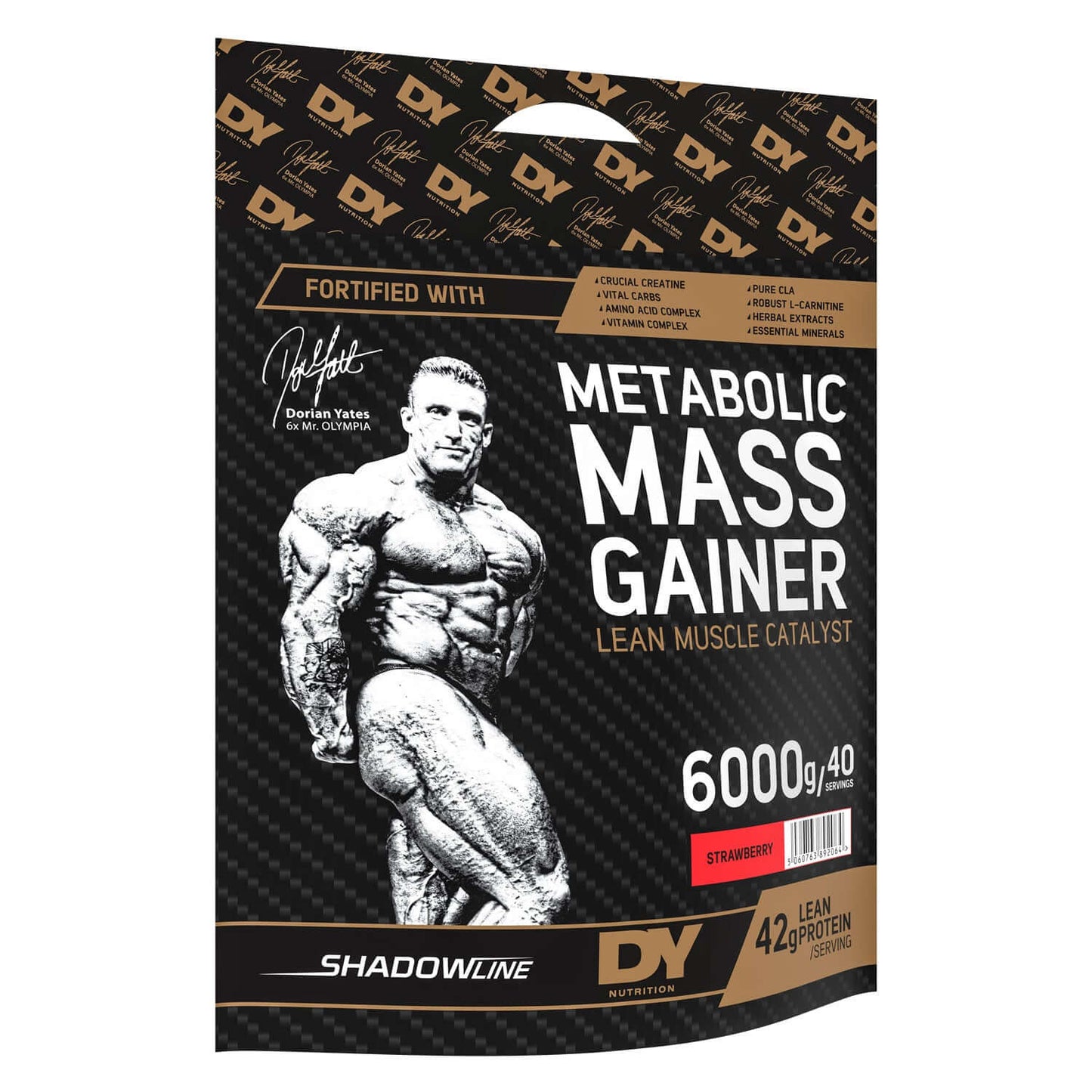 Dorian Yates Nutrition Metabolic Mass Gainer Size: 6kg Flavour: Chocolate