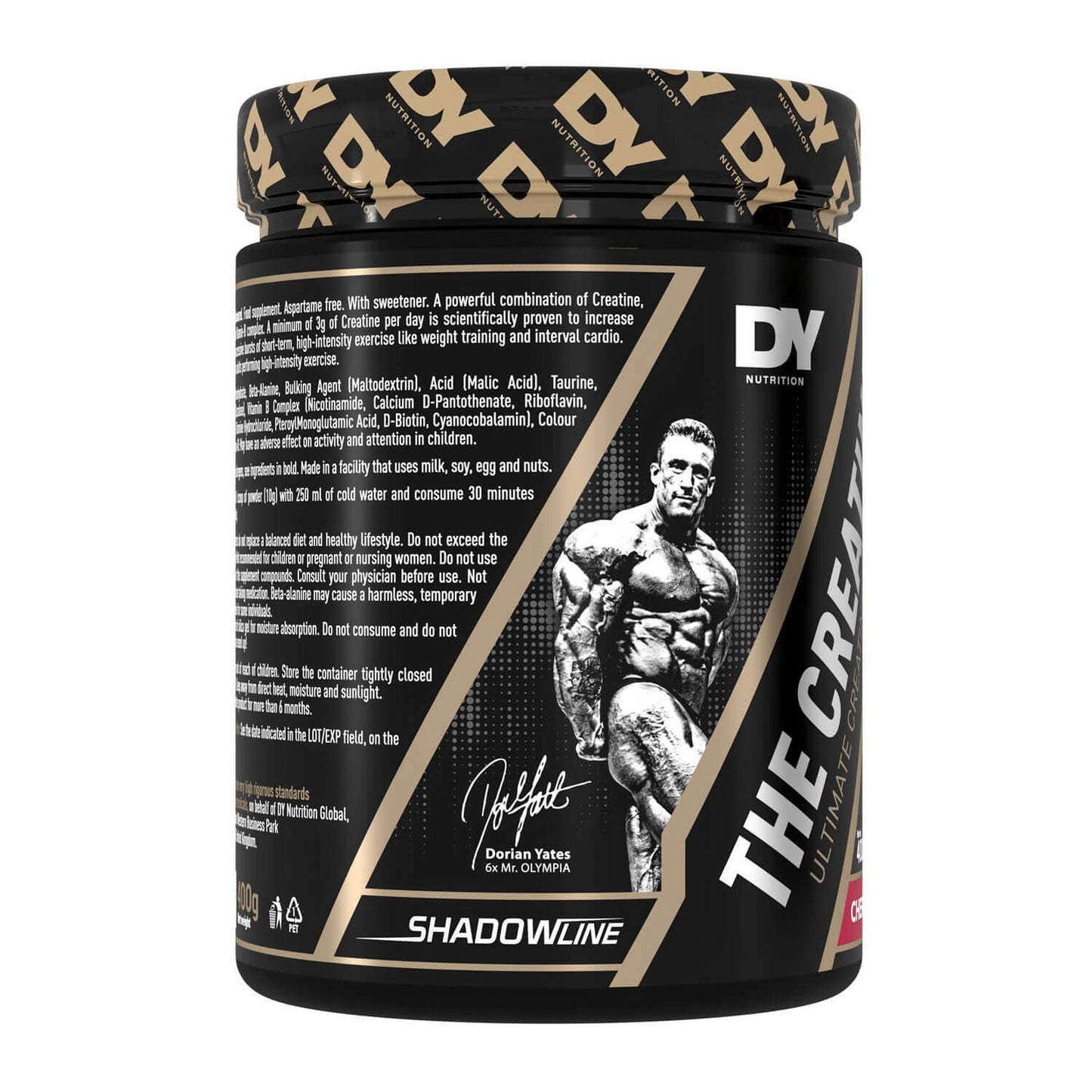 Dorian Yates Nutrition The Creatine Label