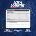 EHP Labs Acetyl L-Carnitine Nutrition Facts