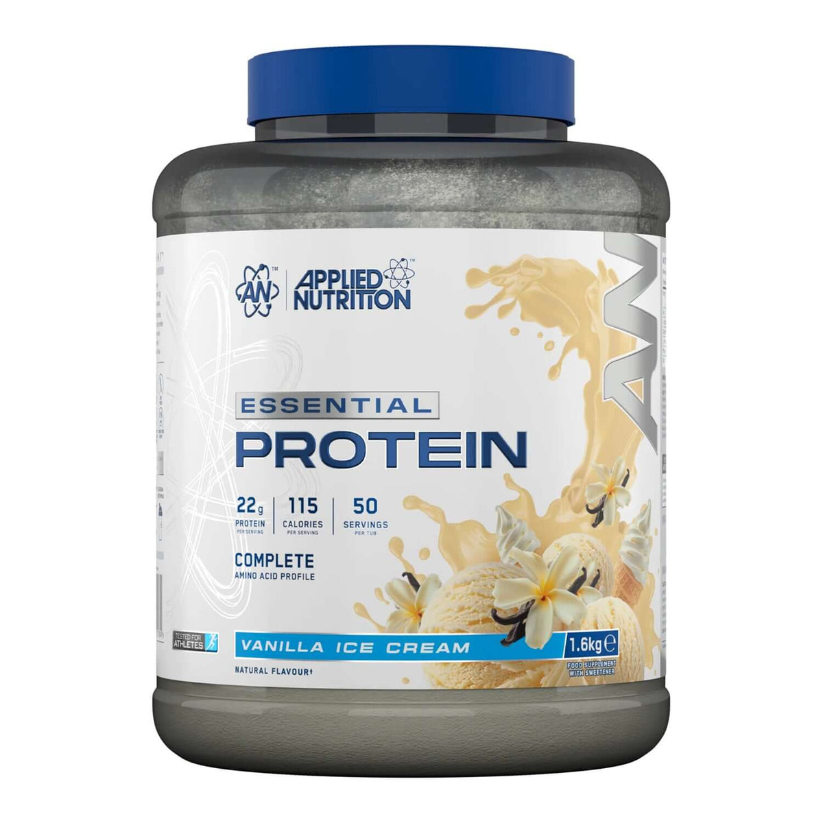 Applied Nutrition Essential Protein Size: 1.6kg Flavour: Vanilla Ice Cream