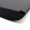 Close up of closure of Fortitude Sports Ab Training Lower Back Cushion