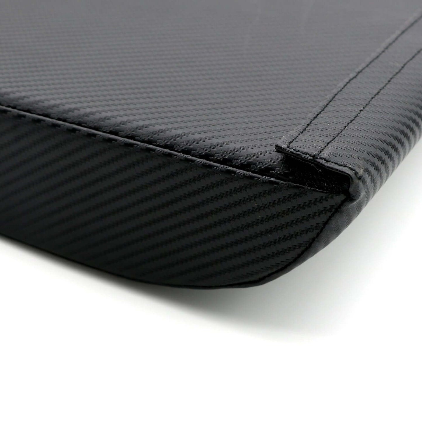 Close up of closure of Fortitude Sports Ab Training Lower Back Cushion