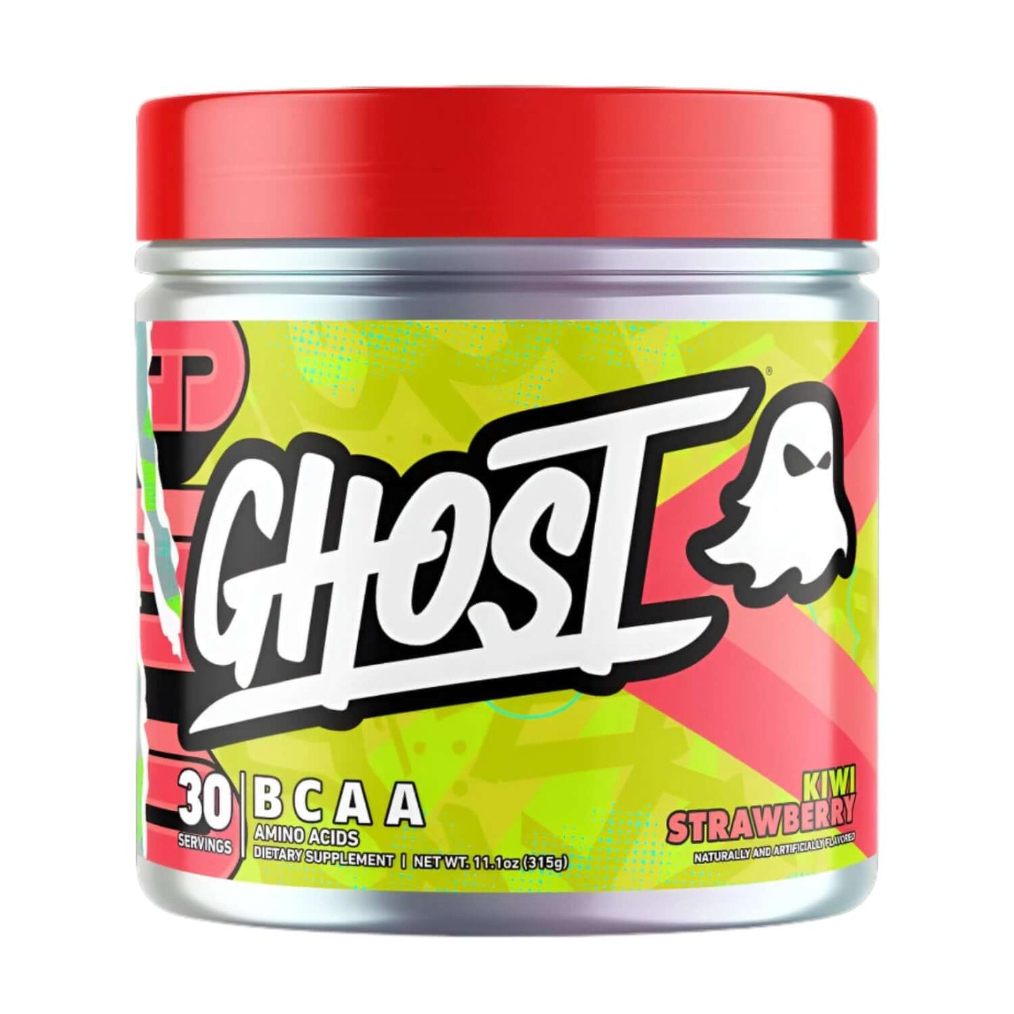 Ghost BCAA Size: 30 Svgs Flavour: Strawberry Kiwi