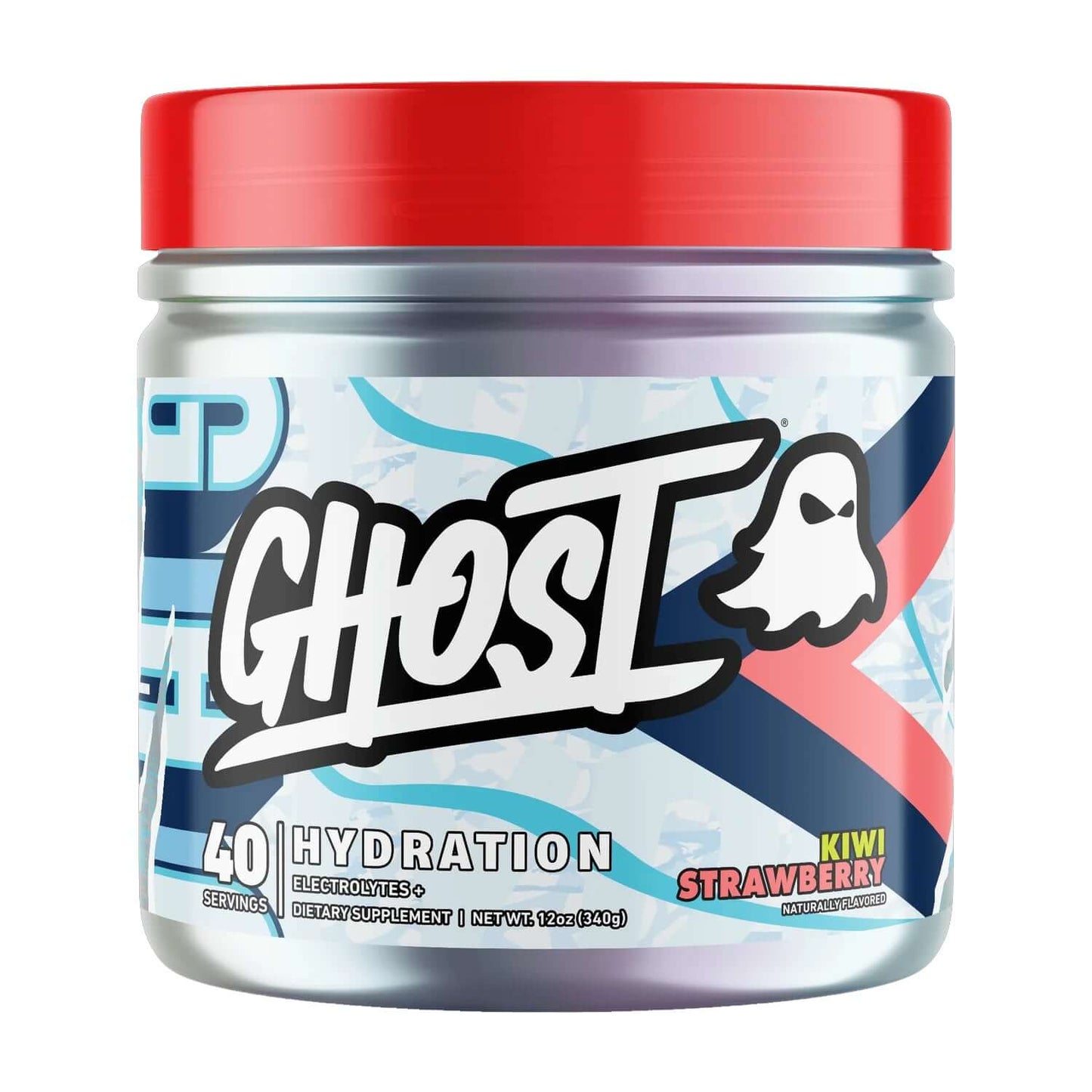 Ghost Hydration Size: 40 Svgs Flavour: Kiwi Strawberry