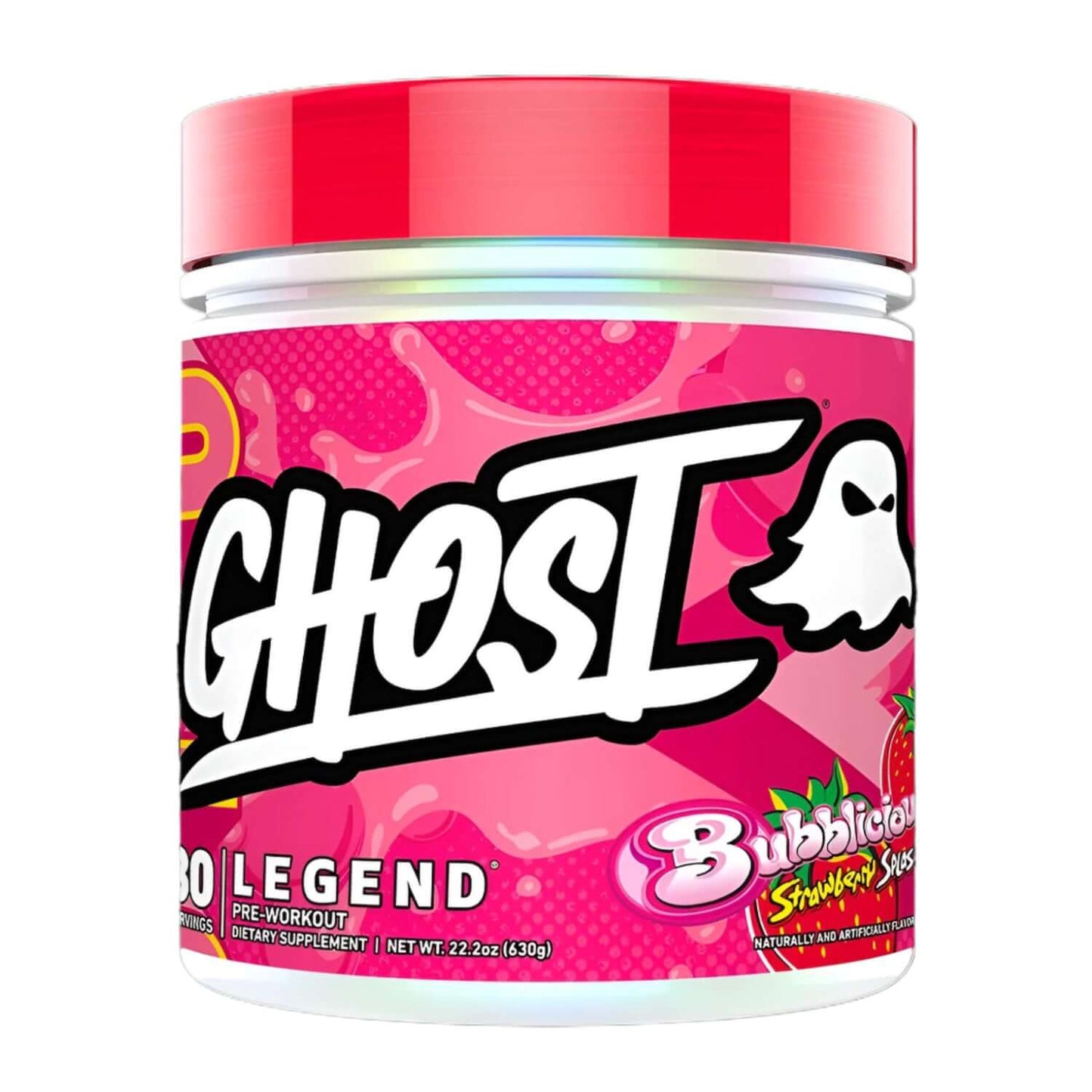 Ghost Legend Size: 30 Svgs Flavour: Strawberry