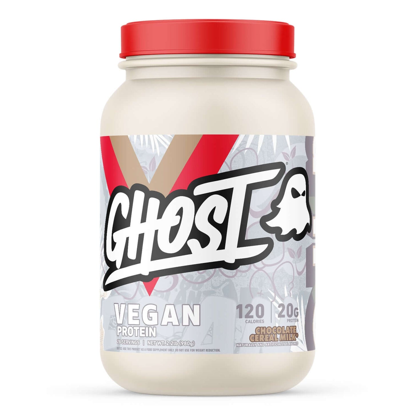 Ghost Vegan Protein Size: 907g Flavour: Chocolate Cereal Milk