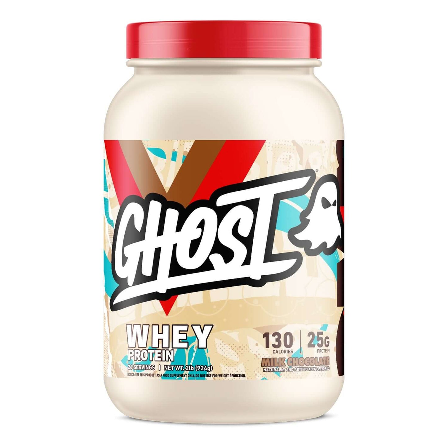 Ghost Whey Protein Size: 907g Flavour: Milk Chocolate