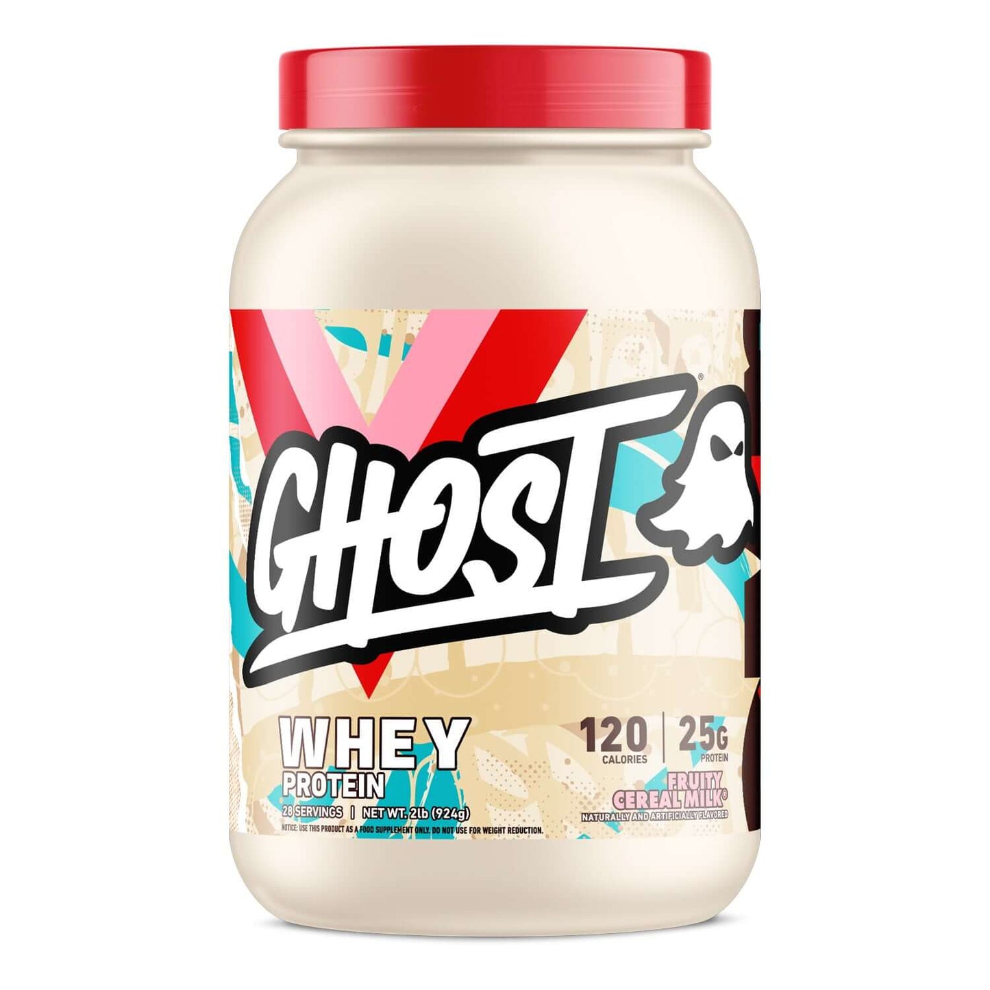 Ghost Whey Protein Size: 907g Flavour: Fruity Cereal Milk