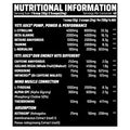 Gorillalpha Yeti Juice Size Nutrition Facts