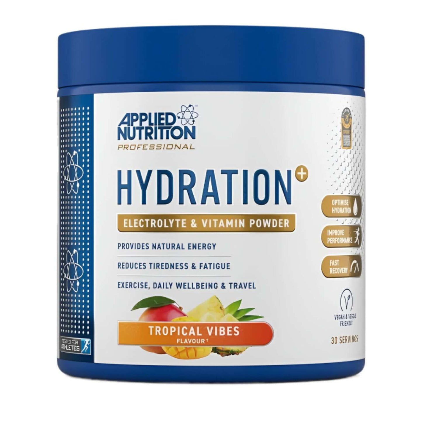 Applied Nutrition Hydration+ Size: 240g Flavour: Tropical Vibes