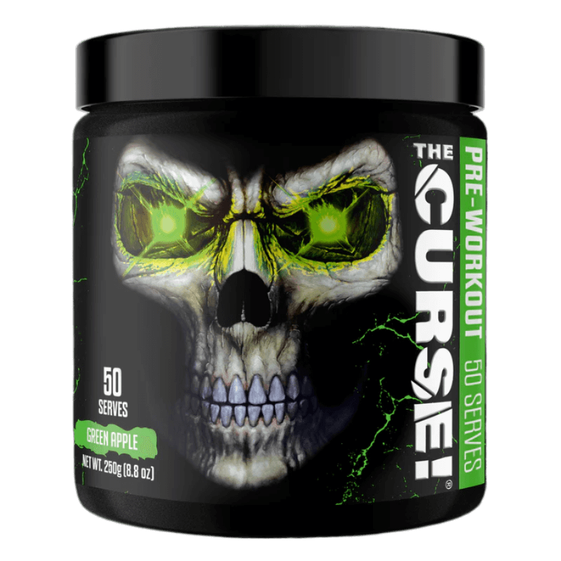 JNX Sports The Curse Pre Workout Size: 50 Svgs Flavour: Green Apple