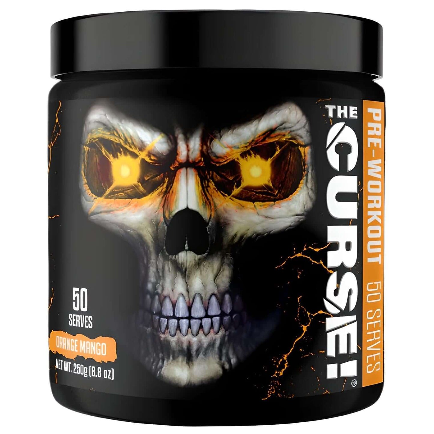 JNX Sports The Curse Pre Workout Size: 50 Svgs Flavour: Orange Mango