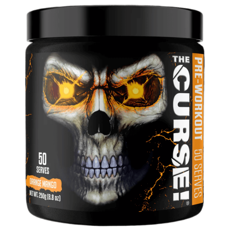 JNX Sports The Curse Pre Workout Size: 50 Svgs Flavour: Orange Mango