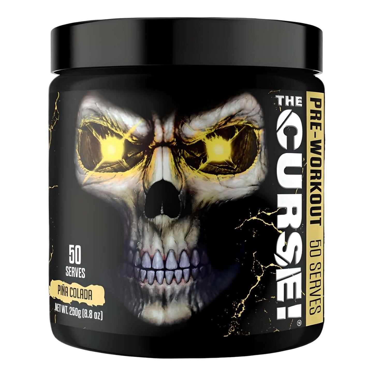 JNX Sports The Curse Pre Workout Size: 50 Svgs Flavour: Pina Colada