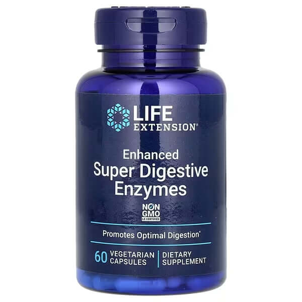 Life Extension Enhanced Super Digestive Enzymes Size: 60 Capsules