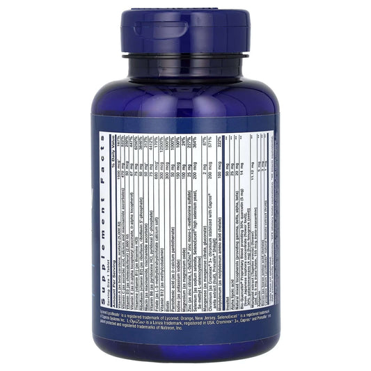 Life Extension One Per Day Tablets Nutrition Facts