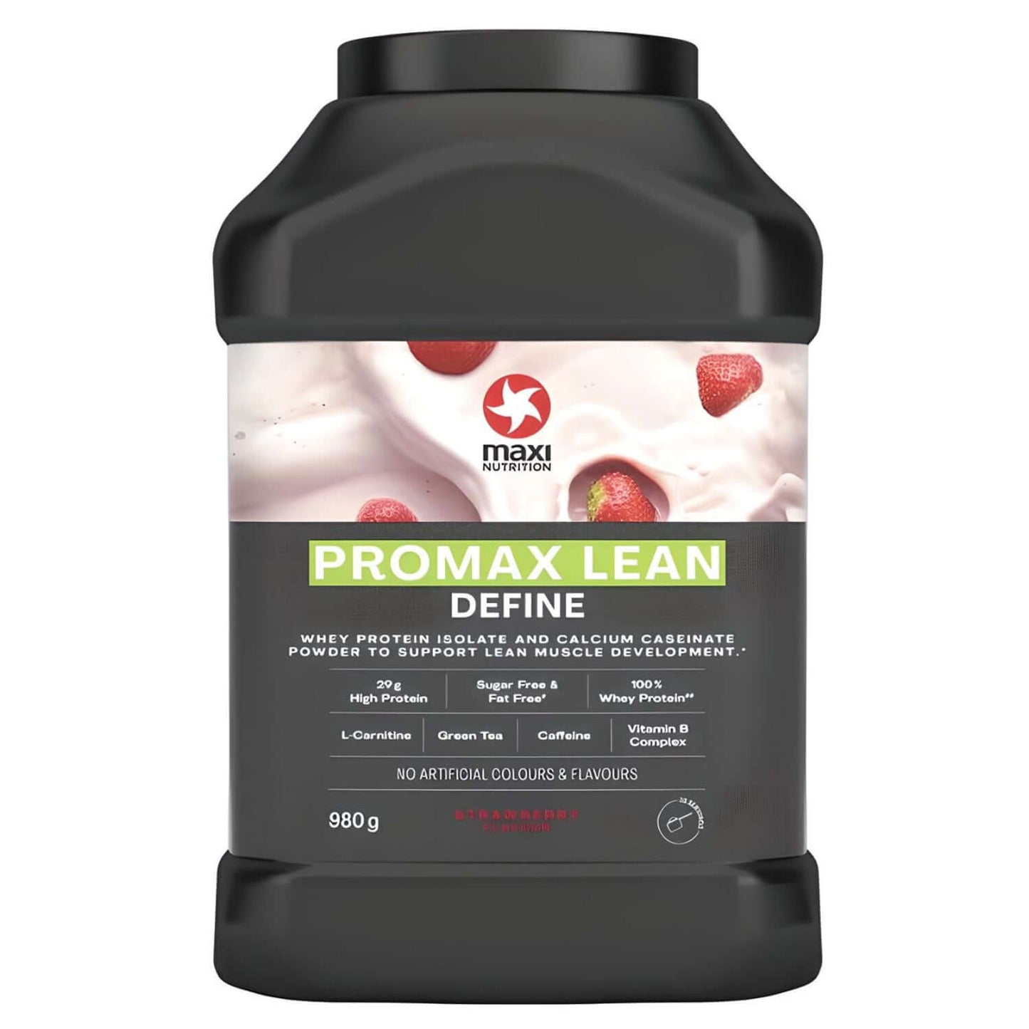 Maxi Nutrition Promax Lean Size: 980g Flavour: Strawberry