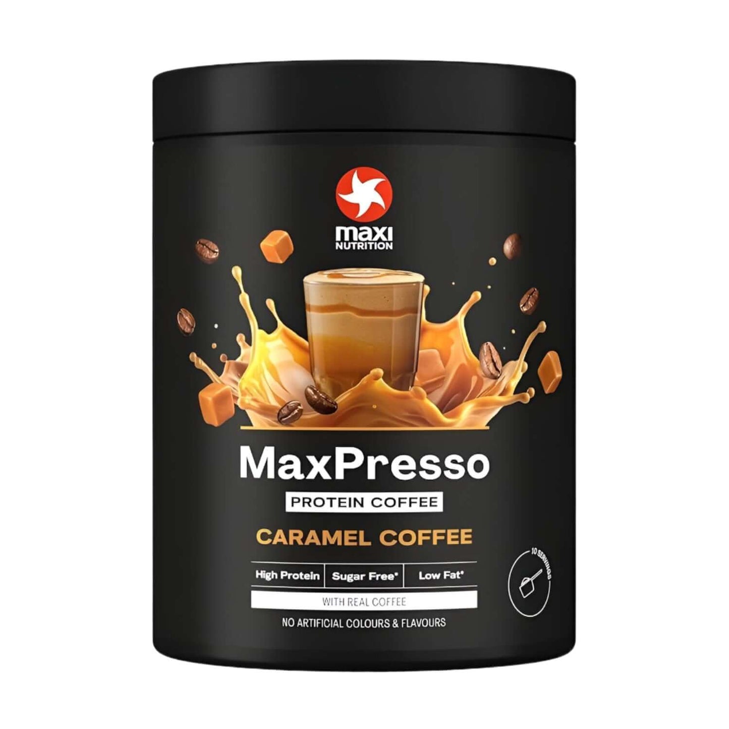 Maxi Nutrition MaxPresso Protein Coffee Size: 300g Flavour: Caramel