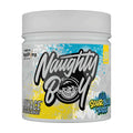 Naughty Boy Menace V2 Sour Blue Razz Pre-Workout (420g) with 60 servings for energy and focus.
