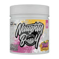 Naughty Boy Menace V2 pre-workout, 420g, Pink Lemonade flavor, 60 servings.