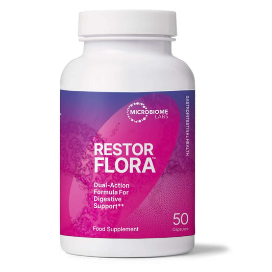 Microbiome Labs Restorflora Size: 50 Capsules