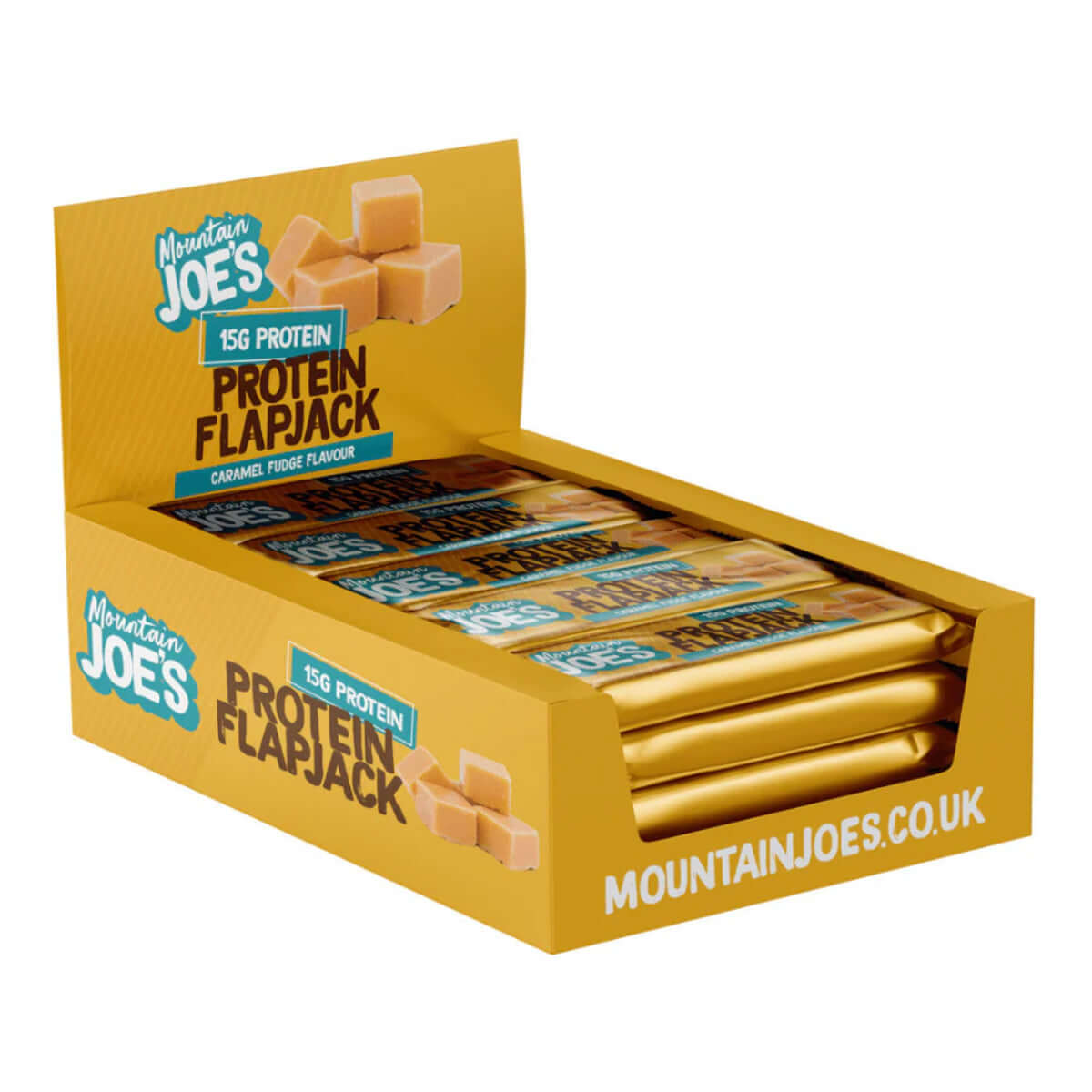 Mountain Joe's Protein Flapjacks Size: 16 x 60g Flavour: Chocolate Chunk