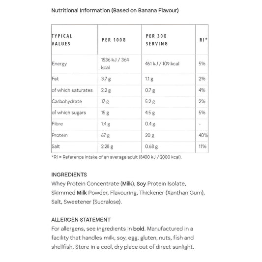Mountain Joe's Shake A Whey Size: 1.8kg Flavour: Chocolate Brownie