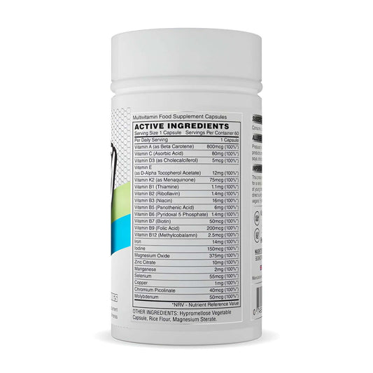 Naughty Boy Multi Nutrition Facts