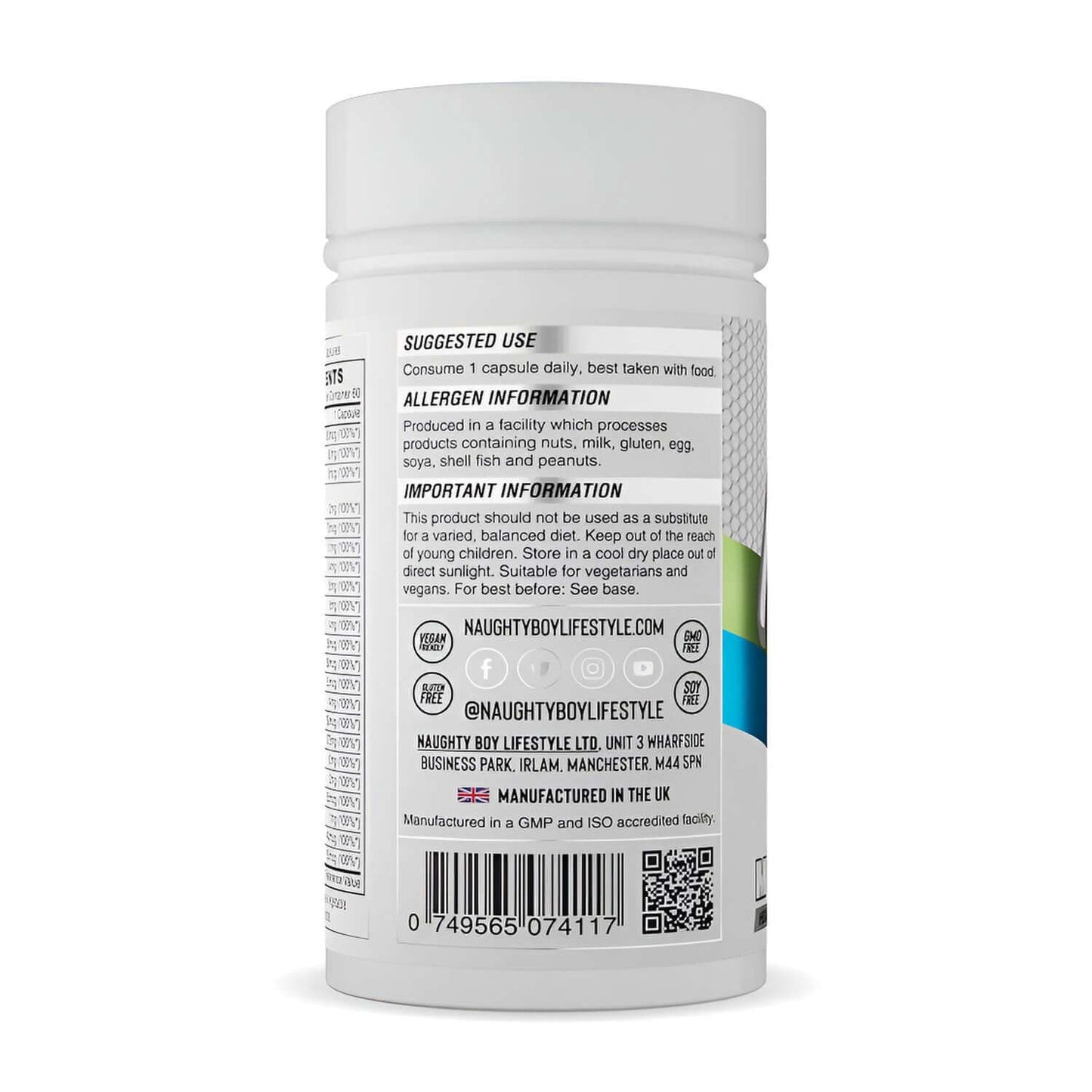 Naughty Boy Multi Product Label