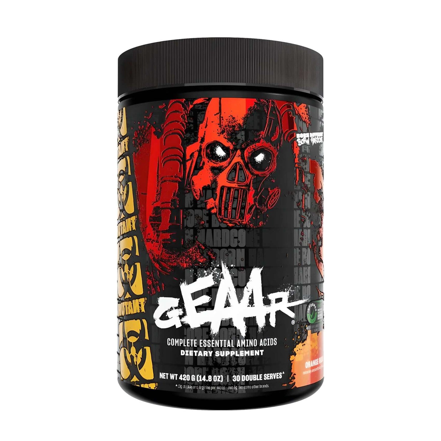 Mutant GEAAR Size: 420g Flavour: Orange Rush
