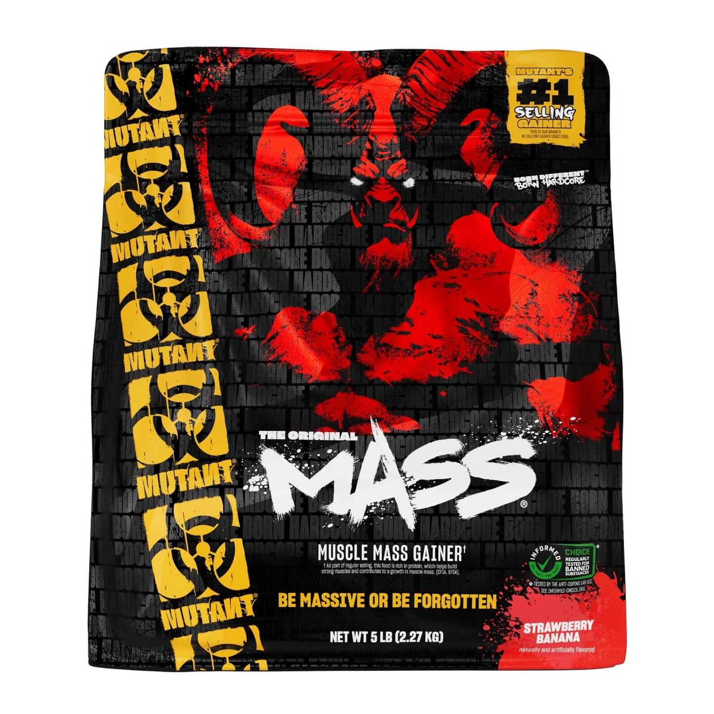 Mutant Mass Size: 2.27kg Flavour: Strawberry Banana