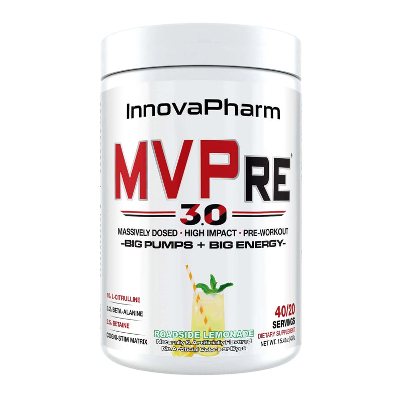 InnovaPharm MVPRE 3.0 Size: 20 Svgs Flavour: Roadside Lemonade