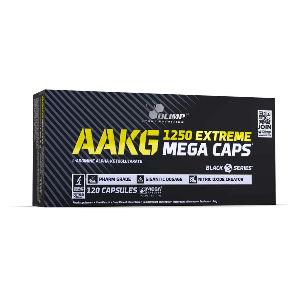Olimp AAKG 1250 Extreme Mega Caps Size: 120 Capsules