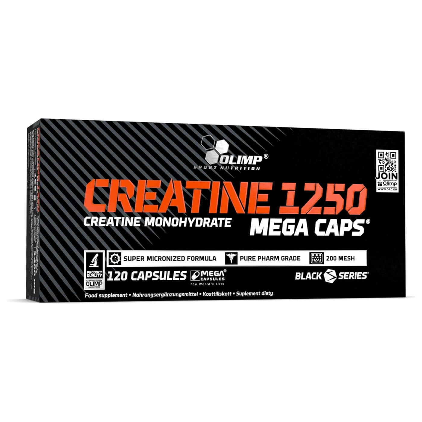 Olimp Creatine 1250 Mega Caps Size: 120 Capsules