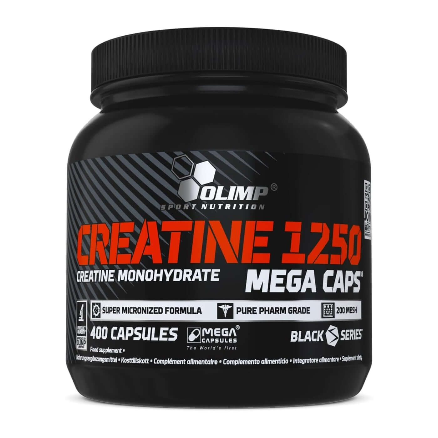Olimp Creatine 1250 Mega Caps Size: 400 Capsules