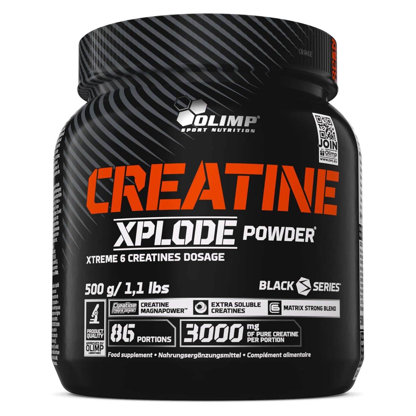 Olimp Creatine Xplode Size: 500g Flavour: Orange