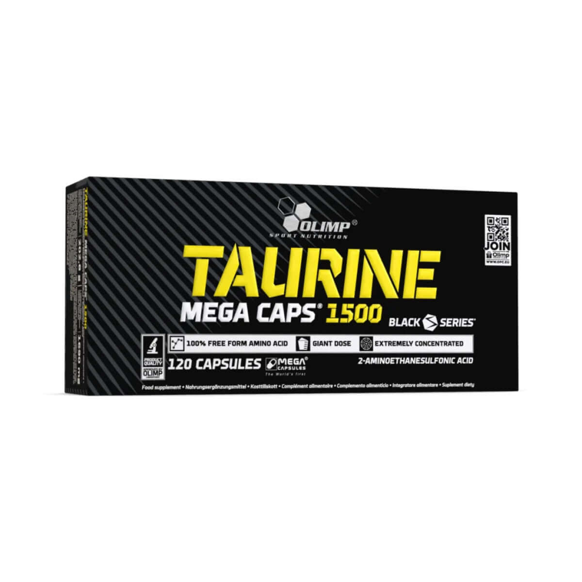Olimp Taurine 1500 Mega Caps Size: 120 Capsules