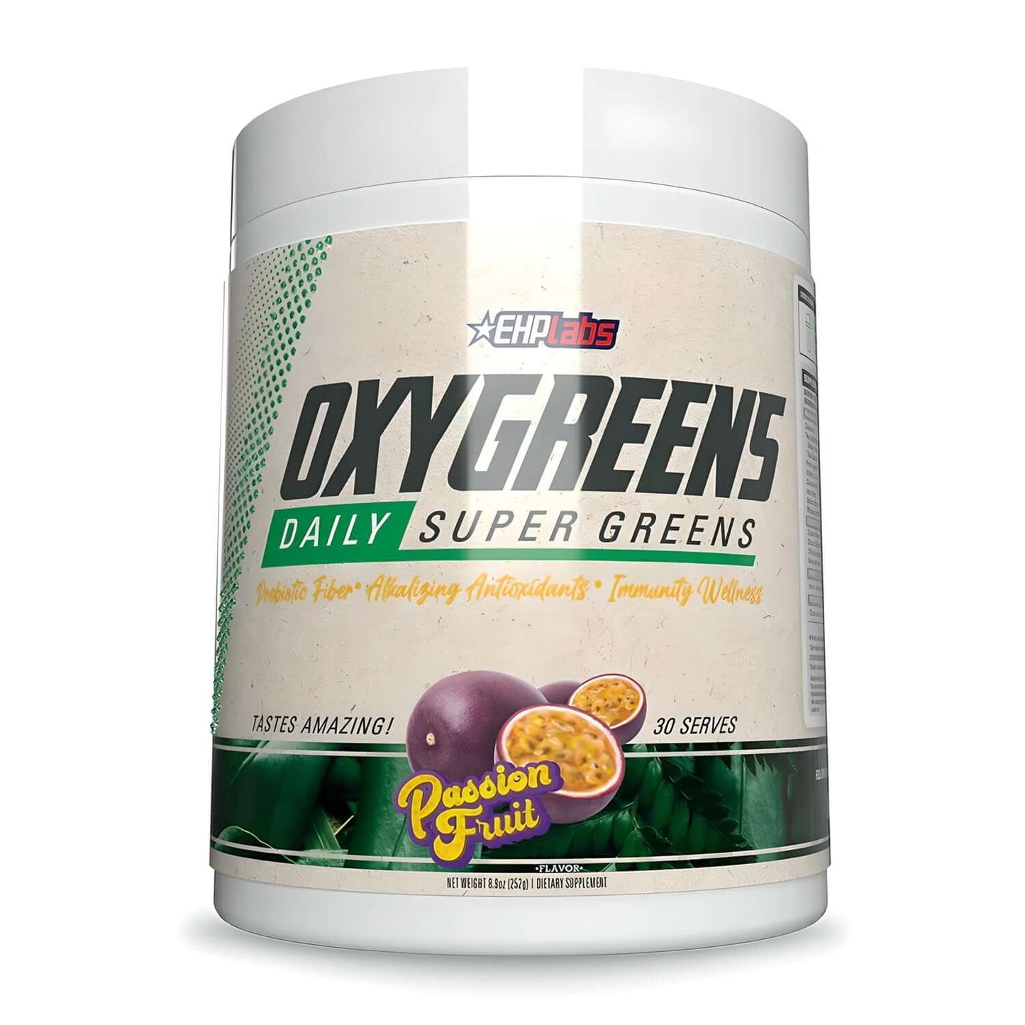 EHP Labs OxyGreens Size: 30 Svgs Flavour: Passionfruit