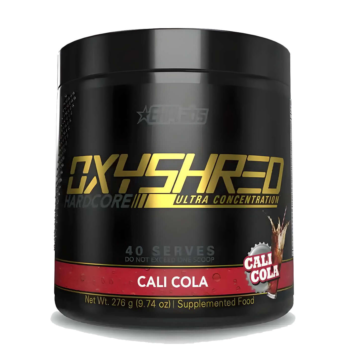 EHP Labs OxyShred Hardcore Size: 40 Svgs Flavour: Cali Cola