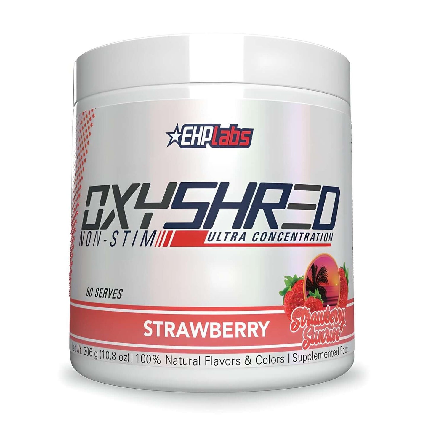 EHP Labs OxyShred Non Stim Size: 60 Svgs Flavour: Strawberry Sunrise