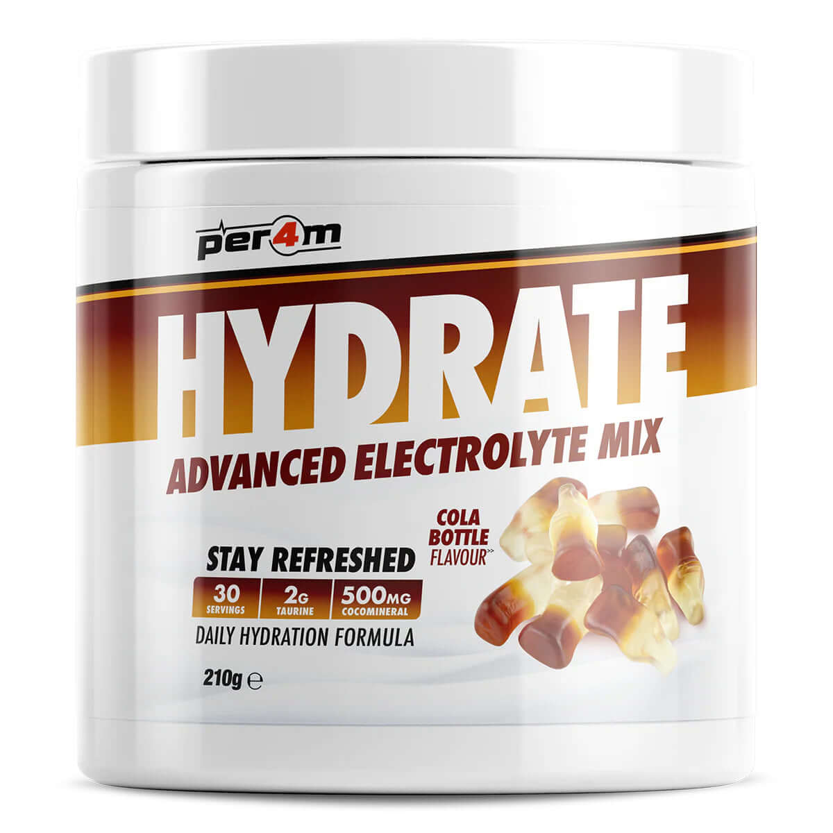 Per4m Hydrate Size: 210g Flavour: Cola Bottle