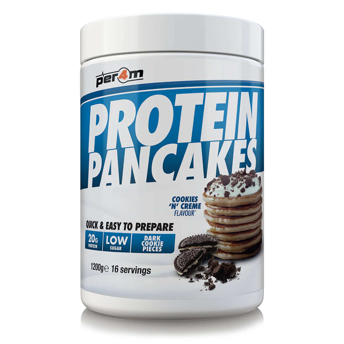 Per4m Protein Pancakes Size: 1.2kg Flavour: Cookies & Cream