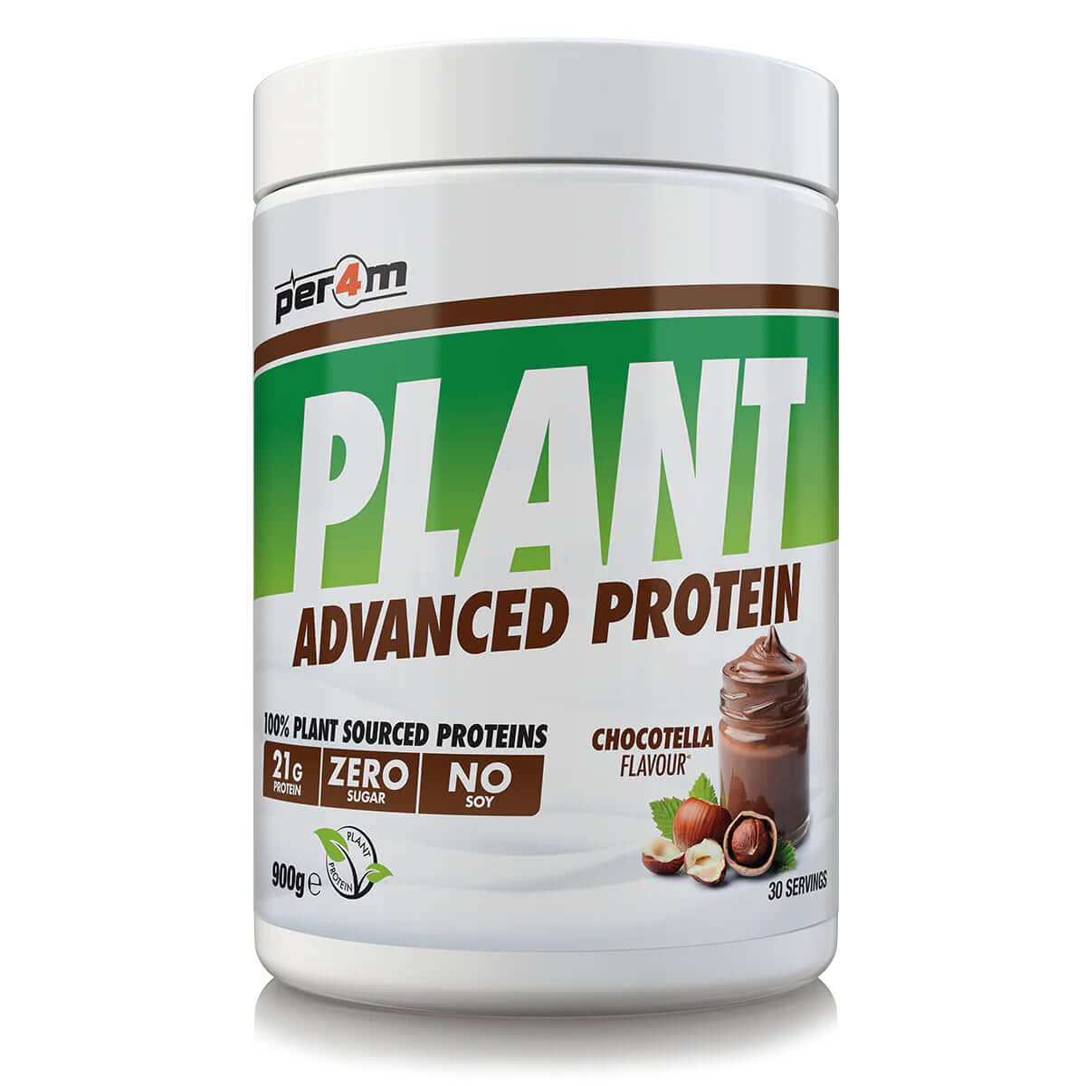 Per4m Plant Protein Size: 900g Flavour: Chocotella