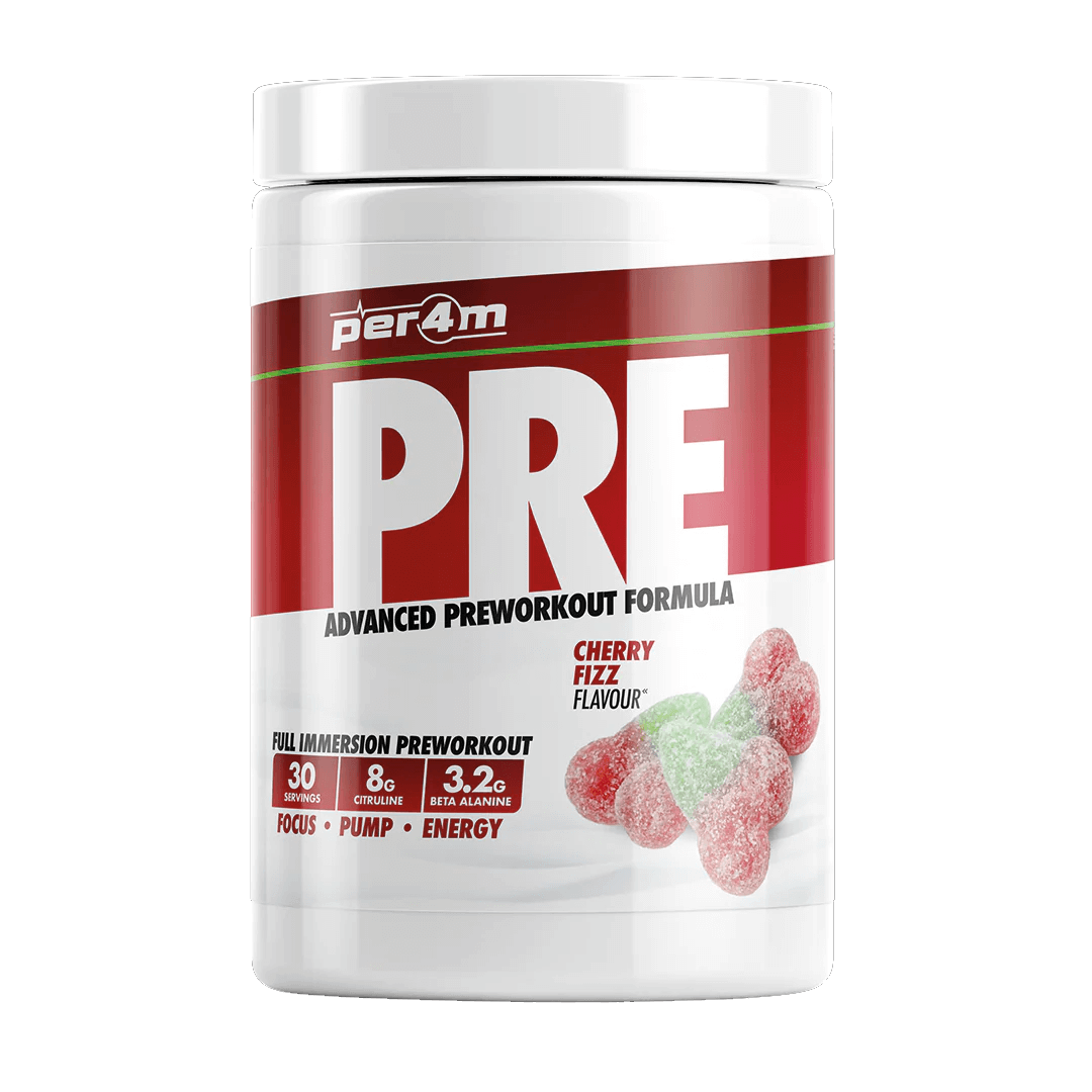 Per4m Pre Workout Size: 570g Flavour: Berry Blast