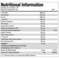 Per4m Pre Workout Nutrition Facts