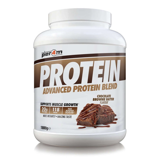 Per4m Advanced Protein Blend Size: 1.8kg Flavour: Chocolate Brownie Batter