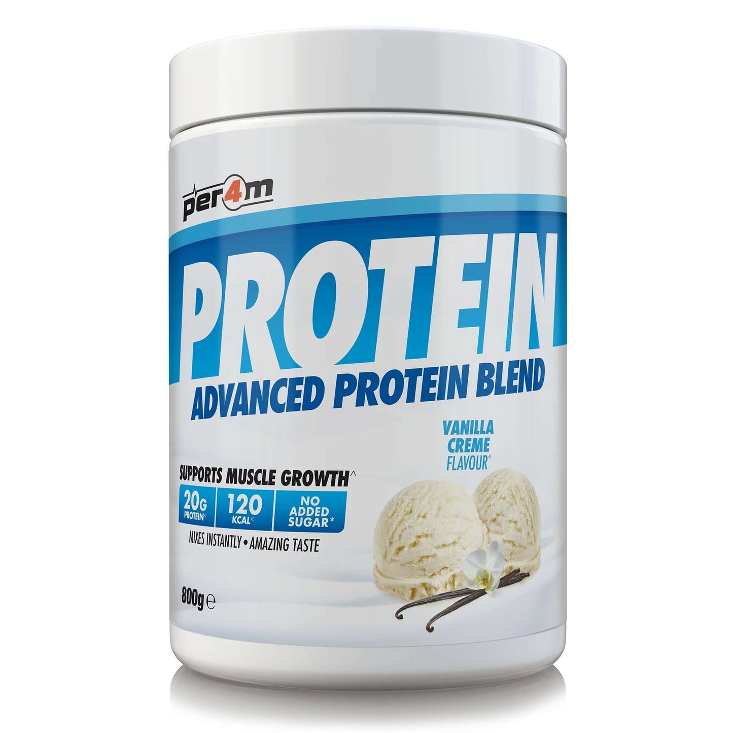 Per4m Advanced Protein Blend Size: 800g Flavour: Vanilla Creme