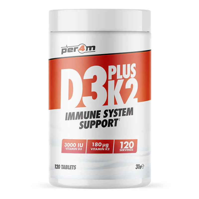 Per4m D3 Plus K2 Size: 120 Tablets